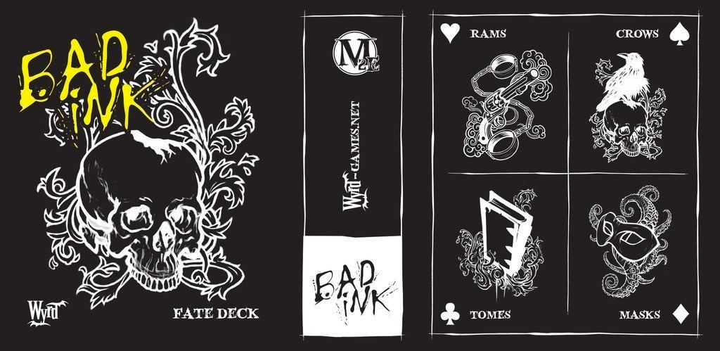 M3E: Bad Ink Fate Deck (5112070307977)