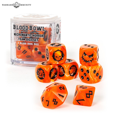 BLOOD BOWL: NECROMANTIC HORROR TEAM DICE (6060510740642)