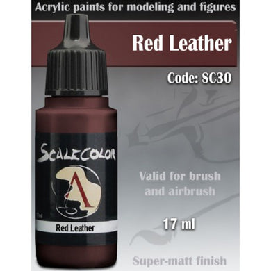 Scale75 Red Leather (7086147928226)